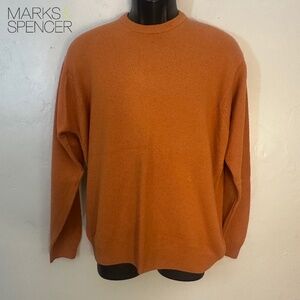 Marks & Spencer Lambswool Crewneck Sweater Medium Gently worn 100% wool